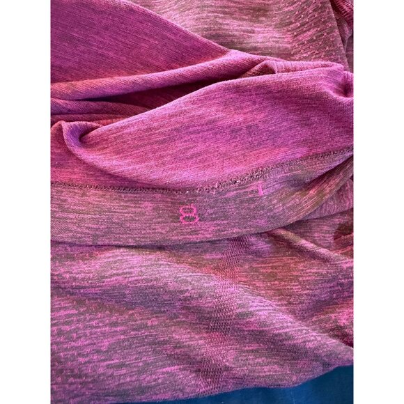 Lululemon Women's Swiftly Tech Long Sleeve Crew Heathered Plum W3M18S Size 8 - Picture 6 of 6